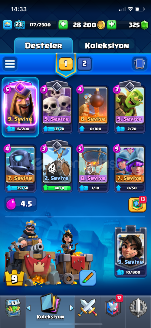 Satılık Cr hesabı(2635kupa)