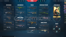 SATILIK DOPDOLU VALORANT HESABIM 5 VANDAL 2 BIÇ