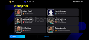 Satılık efootbol hesabı mail verilecek Satılık efootbol hesabı mail verilecek