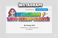 ???? SATILIK INSTAGRAM HESABI | 1.000 TAKİPÇİ ????