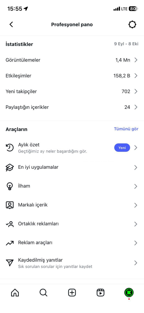 Satılık instagram hesabı 8.5K takipci Satılık instagram hesabı 8.5K takipci
