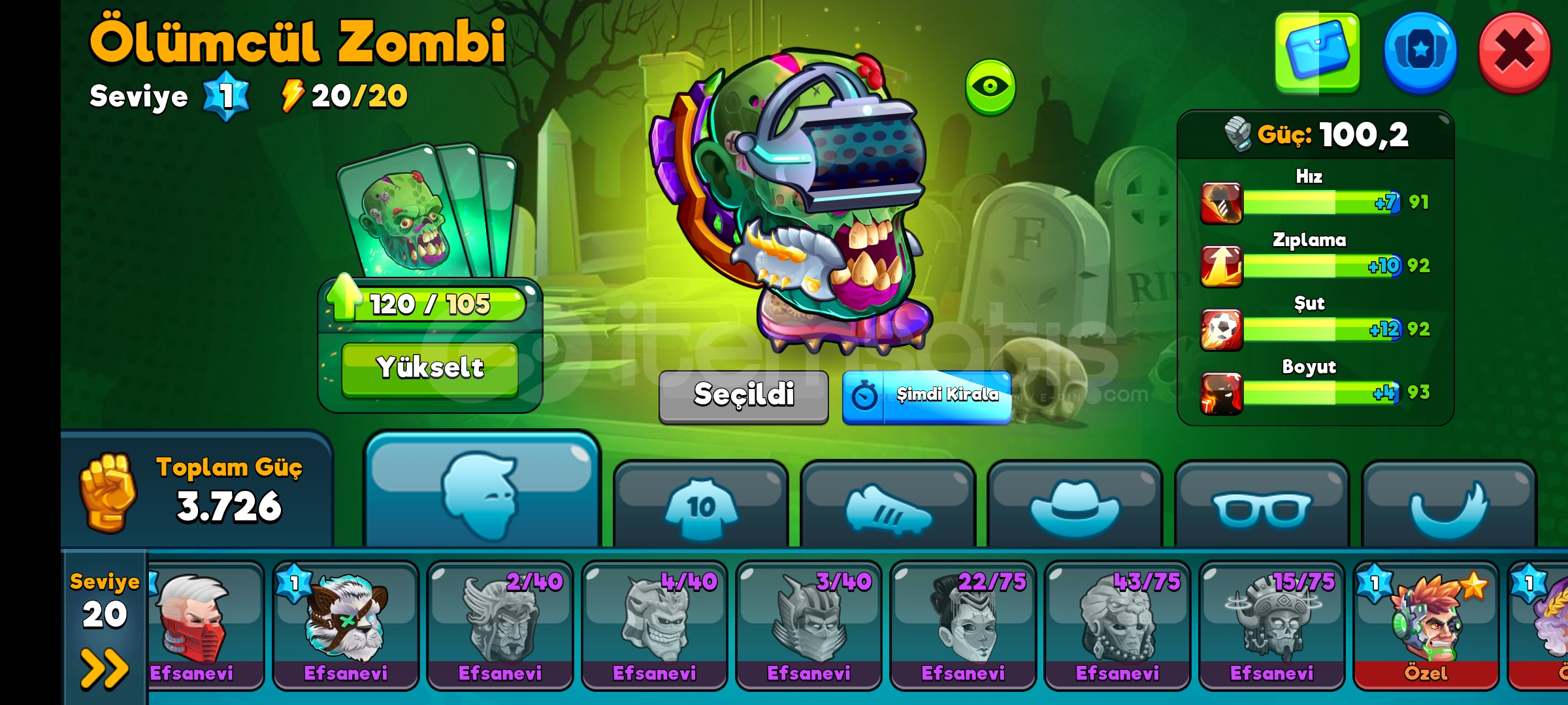 Satılık kafa topu 2 hesabı  Satılık kafa topu 2 hesabı