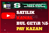 ⭐Satılık kanal bulup getirene %5 pay