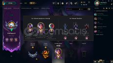 Satılık legue of legend hesabı 195 seviye