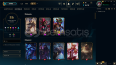 SATILIK LOL EUW MAİNLİK HESAP