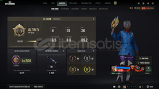 SATILIK MAX LEVEL PUBG HESABI DOLU