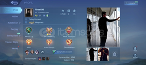 ???? SATILIK MOBILE LEGENDS HESABI ????