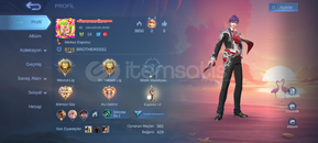 Satılık Mobile Legends Hesap Kaçmaz✔