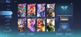 Satılık mobile legends hesabı