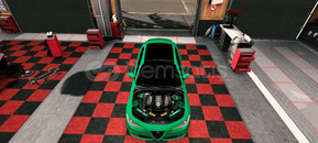 SATILIK MOTOR ÇİZİMLİ ARABA 