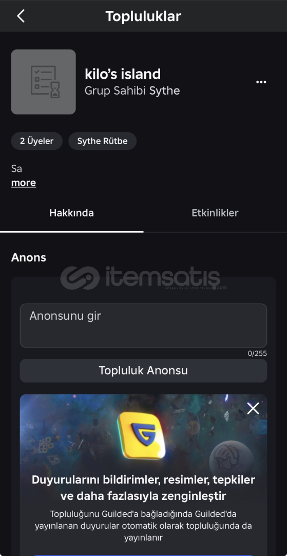 SATILIK ROBLOX GRUP SATILIK ROBLOX GRUP