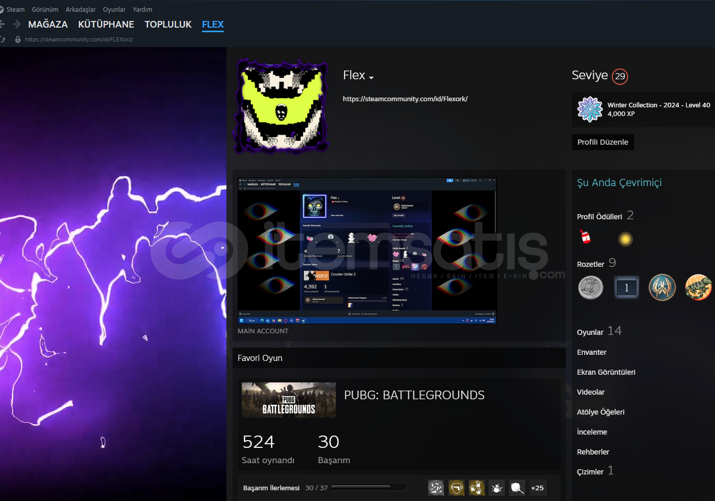 satılık steam hesabı  satılık steam hesabı