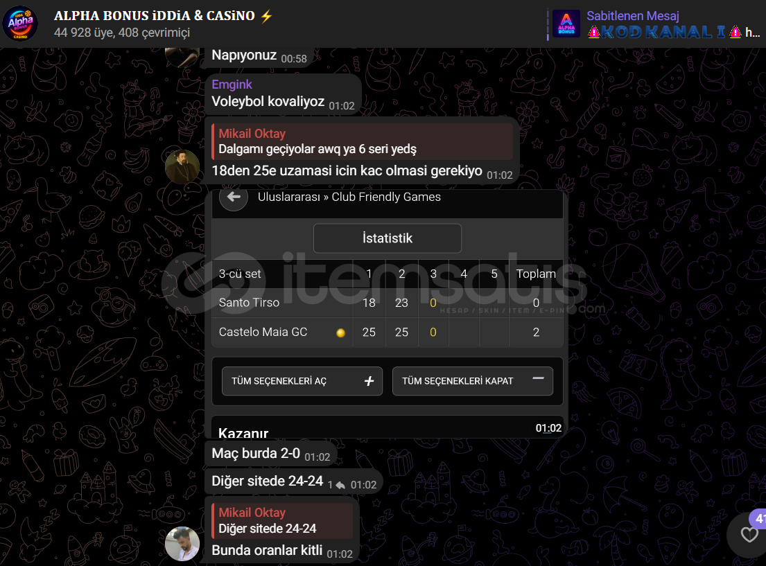 SATILIK TELEGRAM KANALI ARIYORUM SATILIK TELEGRAM KANALI ARIYORUM