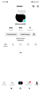 Satılık tik tok hesabı 