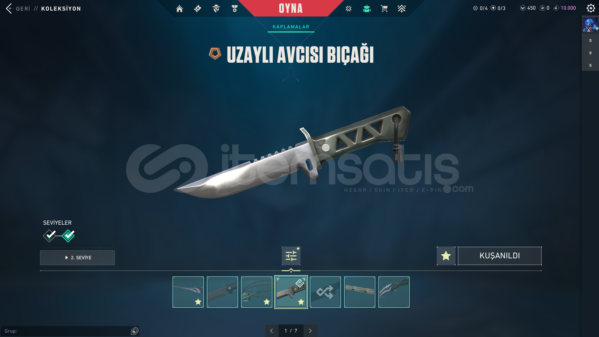 Satılık valorant hesabı Satılık valorant hesabı