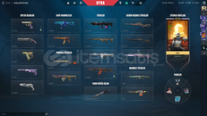 Satılık Valorant hesabı pazarlığa açık