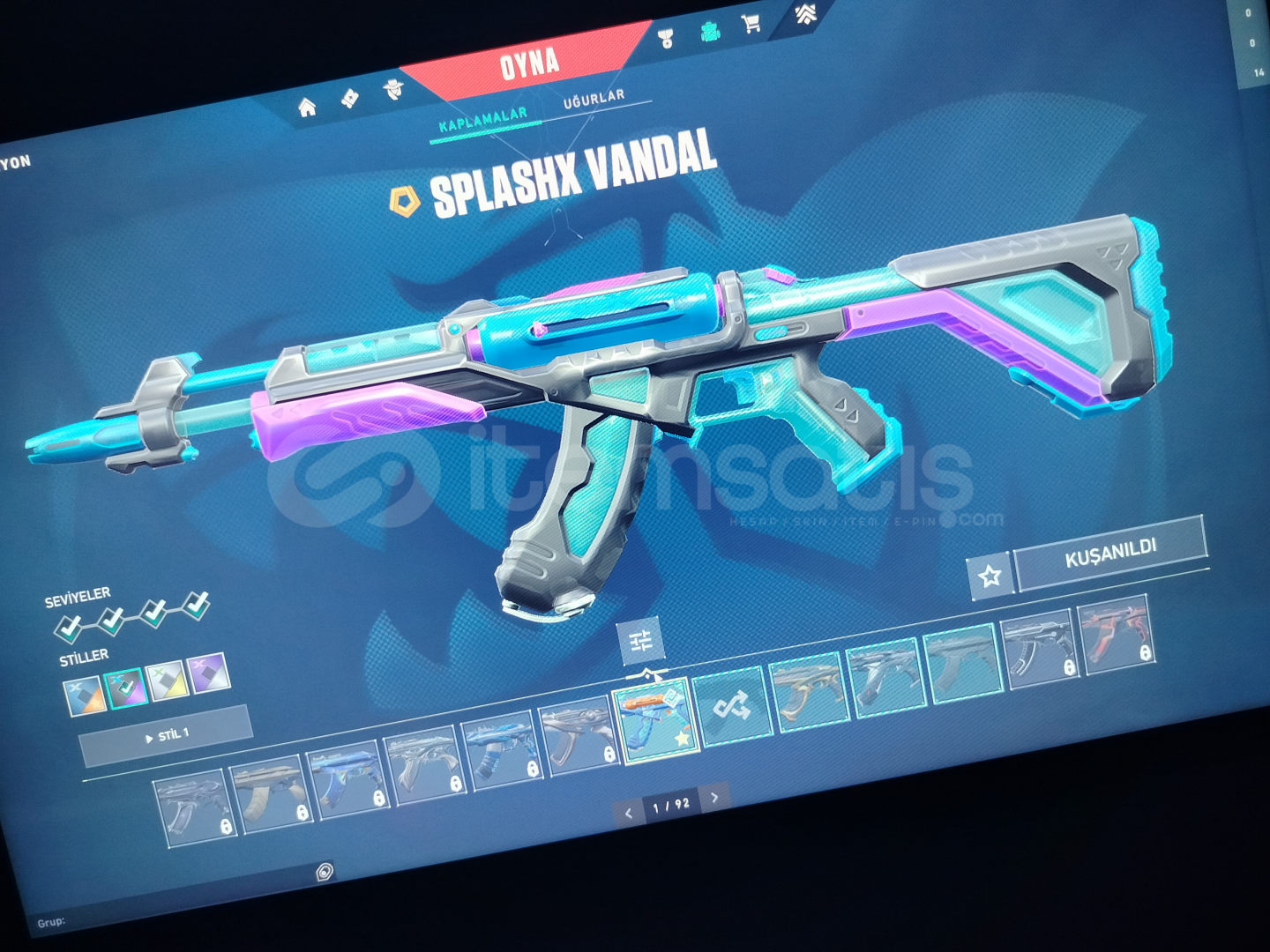 Satılık Valorant Hesap Pazarlık olur Satılık Valorant Hesap Pazarlık olur