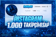 ???????? SATIŞA HAZIR – 1.000 TAKİPÇİLİ INSTAGRAM HE