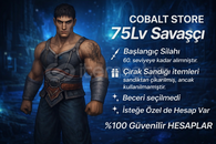 ⚔️ Savaşçı 75 Seviye Yeni Başlangıç Hesapları 