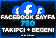 ⭐[SAYFA] 750 BEĞENİ VE TAKİPÇİ FACEBOOK