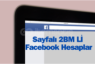 ⭐️SAYFALI 2 BMLİ FACEBOOK HESAPLAR⚡️