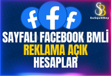 SAYFALI FACEBOOK BM Lİ REKLAMA AÇIK HESAPLAR