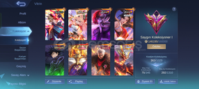 Saygın 1 2 legend 14 seckin hesap gusion main