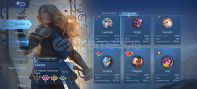 Saygın 4 Gusion Legendli Hesap