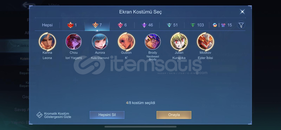 Saygın IV Nadir skinler pazarlık olur 