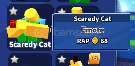 Scaredy Cat Emote Scaredy Cat Emote