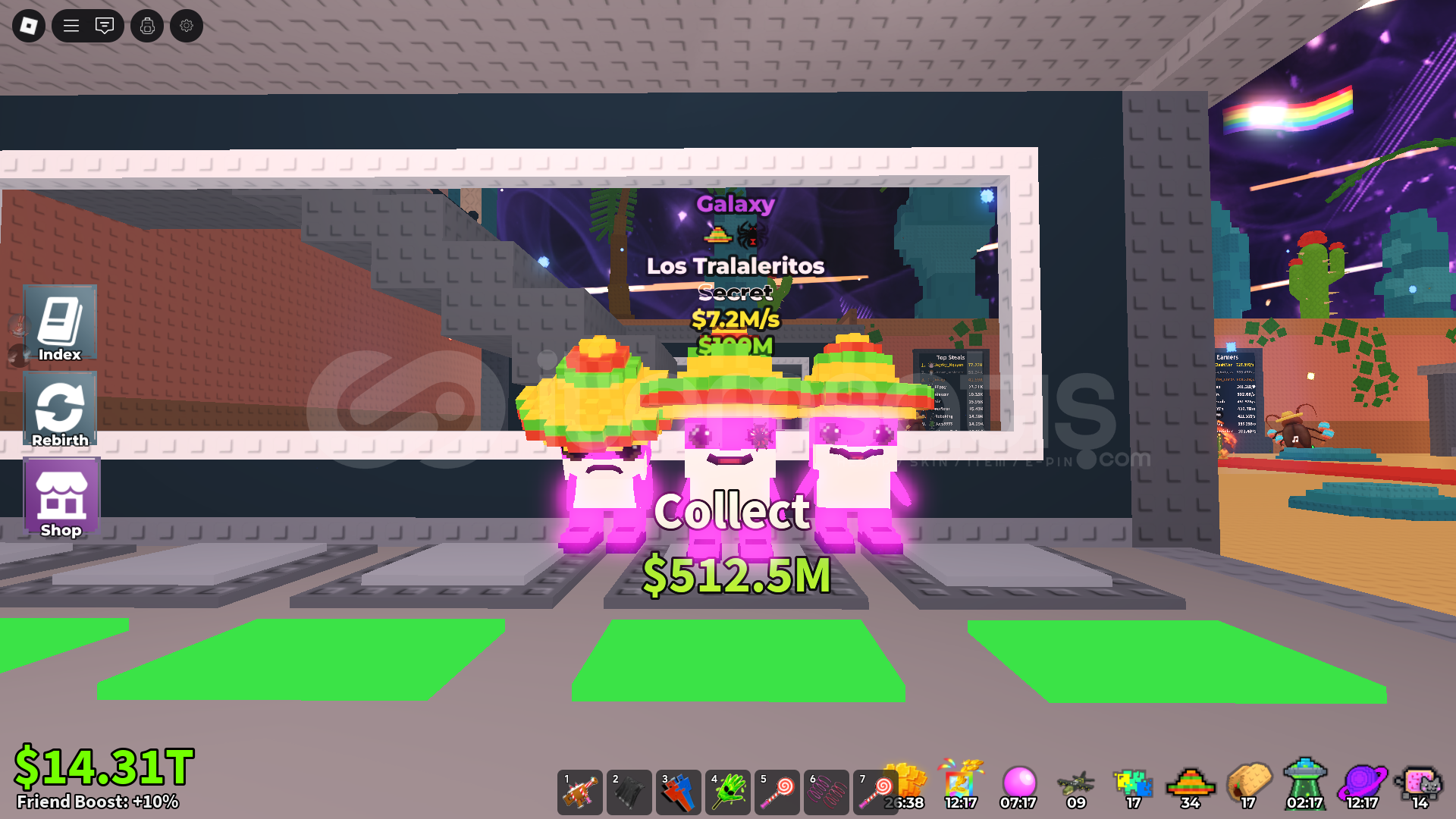 7.2M/s Los Tralaleritos ⚡ Steal A Brainrot 7.2M/s Los Tralaleritos ⚡ Steal A Brainrot