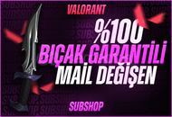 ⭐%100 MAİL DEĞİŞEN⭐BIÇAK GARANTİLİ EFSANE HESAP