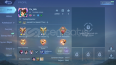 ✨Hero FULL | 142 Skin Amblem Max Mükemmel Hesap✨ ✨Hero FULL | 142 Skin Amblem Max Mükemmel Hesap✨