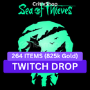 Sea Of Thieves | 264 ITEMS 825k Gold TWITCH DRO