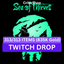 Sea Of Thieves | 313/313 ITEMS 835K Gold /TWITCH