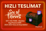 ⭐️Sea Of Thieves Twitch Drop❤️105 ITEMS❤️