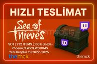 ⭐️Sea Of Thieves Twitch Drop❤️232 ITEMS❤️