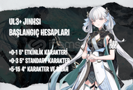 SEA | UL3+ Jinhsi - Başlangıç Hesapları