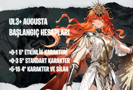 SEA | UL3+ Augusta - Başlangıç Hesapları SEA | UL3+ Augusta - Başlangıç Hesapları