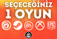 Seçeceğiniz 1 Oyun Sadece 20 TL