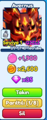 SECRET AVERNUS Bubble Gum Simulator INF