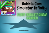 Secret Chocolate Sundae Champion