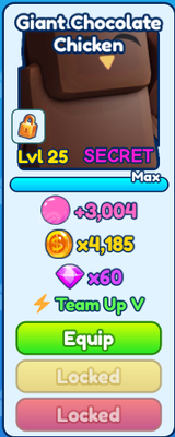 SECRET Giant Chocolate Bubble Gum Simulator INF