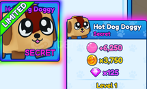 Secret Hot Dog Doggy Bubble Gum Sim Secret Hot Dog Doggy Bubble Gum Sim