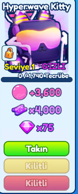 SECRET Hyperwave Kitty Bubble Gum Simulator INF