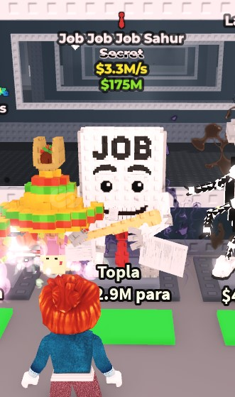 Secret Job Job Job Sahur 1 Mutasyonlu 3.3m/s Secret Job Job Job Sahur 1 Mutasyonlu 3.3m/s