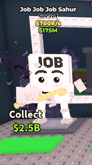 Secret Job Job Job Sahur $700K/S Secret Job Job Job Sahur $700K/S