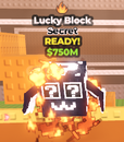 Secret Lucky Block Alev efektli