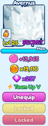 SECRET MYTHİC AVERNUS Bubble Gum Simulator INF