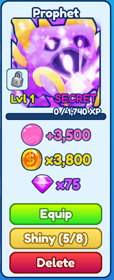 SECRET PROPHET BUBBLE GUM SIMULATOR INF